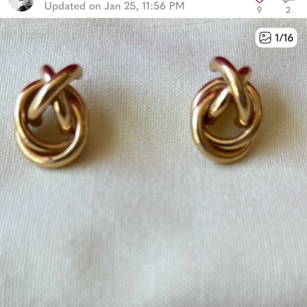14k gold earrings beautiful